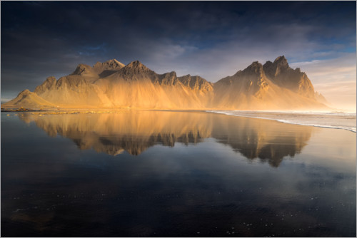 Juliste Iceland - The Vestrahorn at sunrise