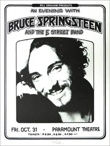 Juliste Bruce Springsteen - E Street Band