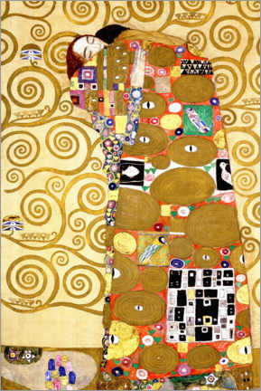 Akryylilasitaulu  The tree of life (fulfilment) - Gustav Klimt