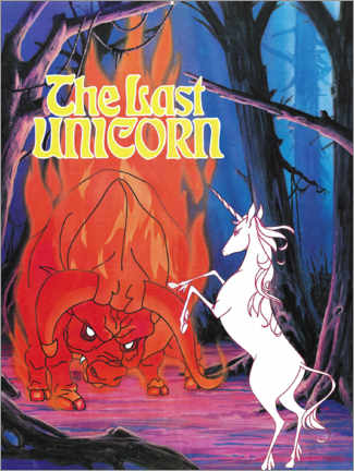 Canvas-taulu  The Last Unicorn - Vintage Entertainment Collection