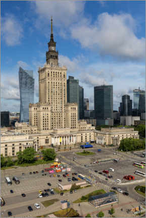 Juliste Palace of Culture, Warsaw