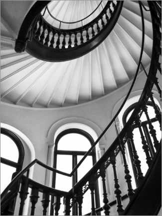 Akryylilasitaulu  Spiral staircase II - Magda Izzard
