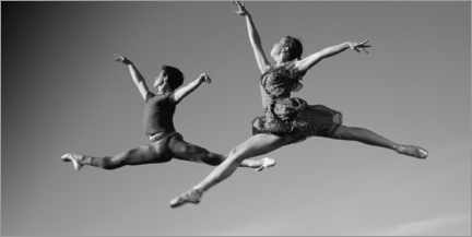 Juliste Ballet dancer in the air