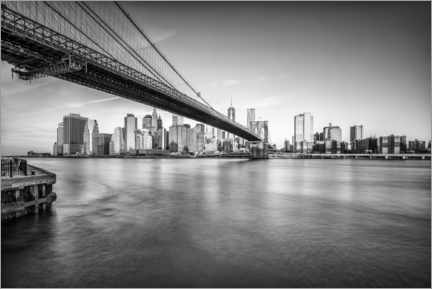 Akryylilasitaulu  Brooklyn Bridge - Jan Christopher Becke