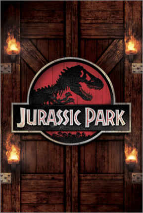 Juliste  Jurassic Park - portti