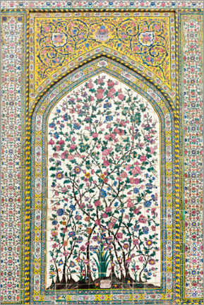 Galleriataulu  Floral pattern, Wakil Mosque - Stefan Auth