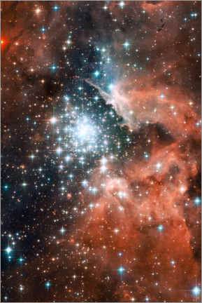 PVC-taulu  Nebula NGC 3603 - NASA