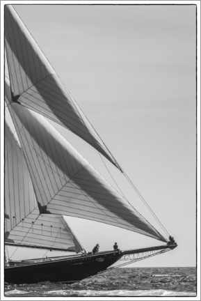 Canvas-taulu  Sailing ship parade - Walter Bibikow
