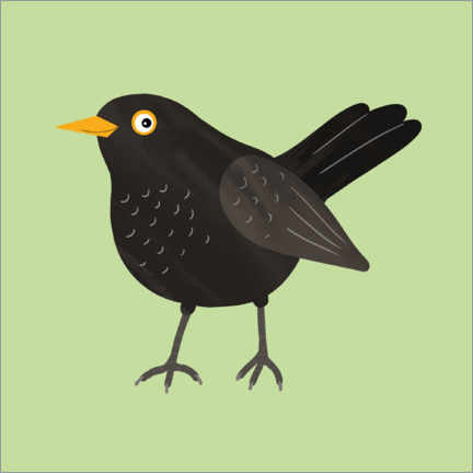 Juliste Blackbird