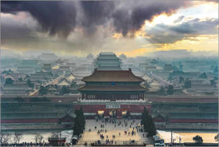 Juliste The Forbidden City, Beijing