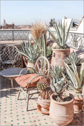 PVC-taulu  Tropical Rooftop In Marrakech - Henrike Schenk