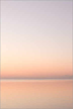 Puutaulu  Abstract Pastel Sunset - Henrike Schenk
