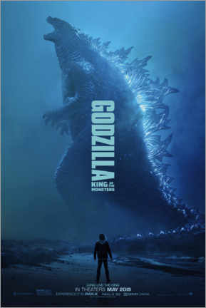 Canvas-taulu  King Of The Monsters - Godzilla