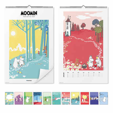Seinäkalenteri  Moomin Calendar 2023