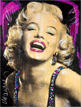 Akryylilasitaulu  Marilyn Monroe Pop Art - Sid Maurer