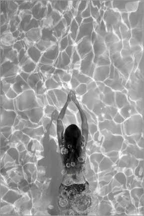 Canvas-taulu  Water love - swimming in the pool - Studio Nahili