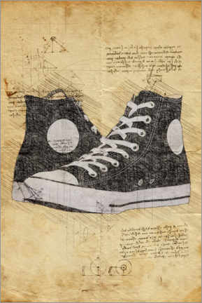 Akryylilasitaulu  Sneakers - Durro Art