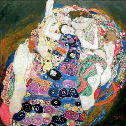 Puutaulu  The Virgin - Gustav Klimt