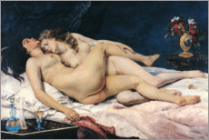 Akryylilasitaulu  Unta - Gustave Courbet