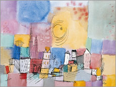 Sisustustarra  German city - Paul Klee