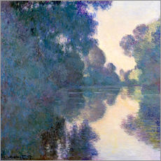 Sisustustarra  Morning on the Seine - Claude Monet