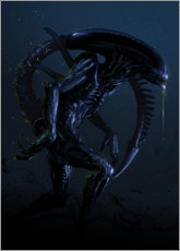 Canvas-taulu  Alien II - Nikita Abakumov