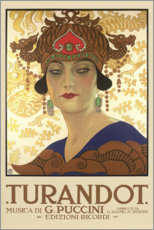 Akryylilasitaulu  Turandot (Italian) - Leopoldo Metlicovitz