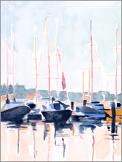 Canvas-taulu  Boat Club II - Emma Scarvey