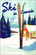 Juliste Ski in Canada (English)