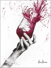 Akryylilasitaulu  Wine Twirl - Ashvin Harrison