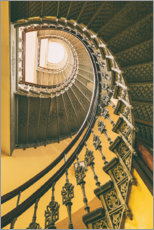 Juliste Yellow staircase