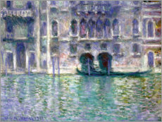 Akryylilasitaulu  Palazzo da Mula, Venice - Claude Monet