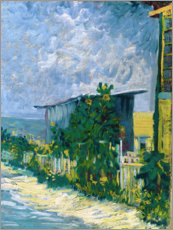 Akryylilasitaulu  Shelter on Montmartre - Vincent van Gogh
