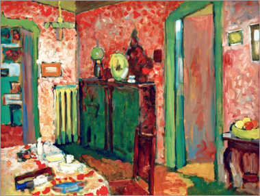 Juliste Interior (My Dining Room)  / Painting 1909
