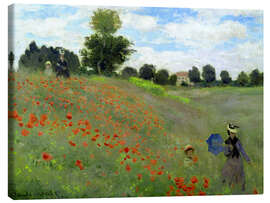 Canvas-taulu  Unikot (yksityiskohta) - Claude Monet
