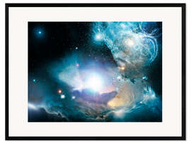 Kehystetty taidepainatus  Original quasar - NASA