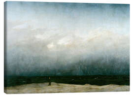 Canvas-taulu  Monk by the Sea - Caspar David Friedrich