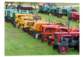 PVC-taulu  Old tractors - Walter Bibikow