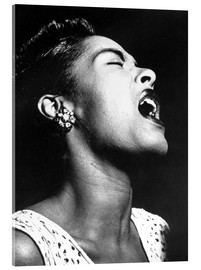 Akryylilasitaulu  Billie Holiday