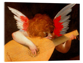 Akryylilasitaulu  Music angel - Giovanni Battista Rosso Fiorentino
