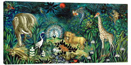 Canvas-taulu  Animal paradise - Oskar Schlemmer