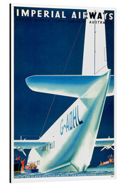 Alumiinitaulu  Imperial Airways - seaplane - Travel Collection