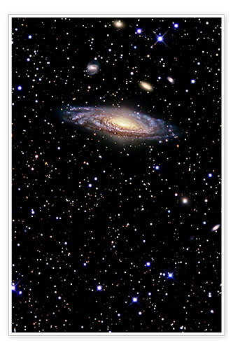 Juliste Spiral galaxy in the constellation Pegasus