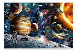 Juliste  Space Odyssey - Adrian Chesterman