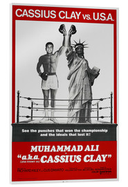 Akryylilasitaulu  Aka Cassius Clay, Muhammad Ali