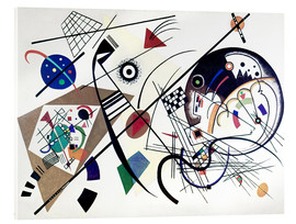 Akryylilasitaulu  Continuous line - Wassily Kandinsky