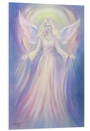 PVC-taulu  Light and Love - angel painting - Marita Zacharias