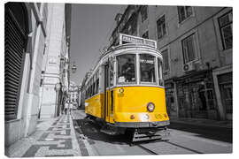 Canvas-taulu  Tram, Lisbon - Ben Voigt