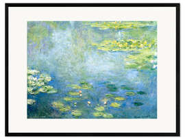 Kehystetty taidepainatus  Lily pond - Claude Monet