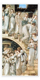 Juliste  The Golden Stairs - Edward Burne-Jones